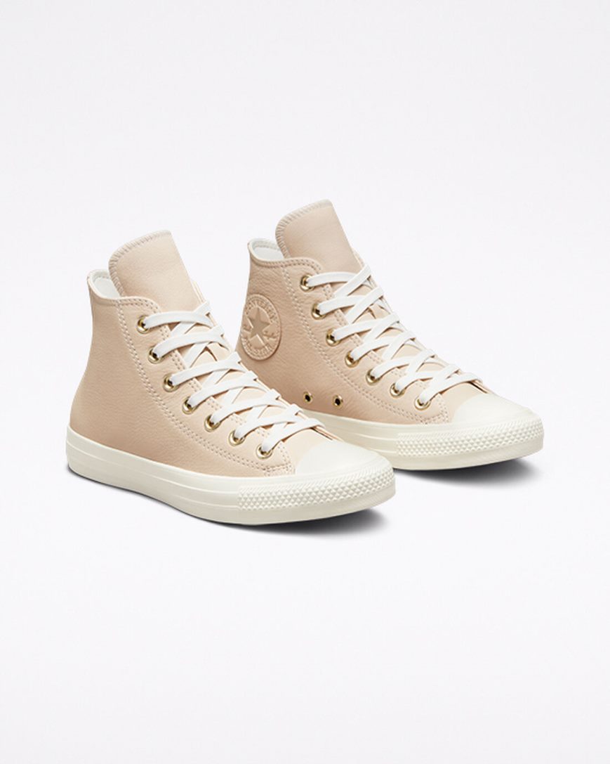 Tenisky Vysoke Converse Chuck Taylor All Star Earthy Neutrals Damske Marhule Svetlo Zlate | SK HJFOM8